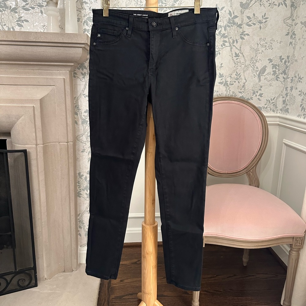 Anthropologie Charcoal The Abbey Ankle Jeans
